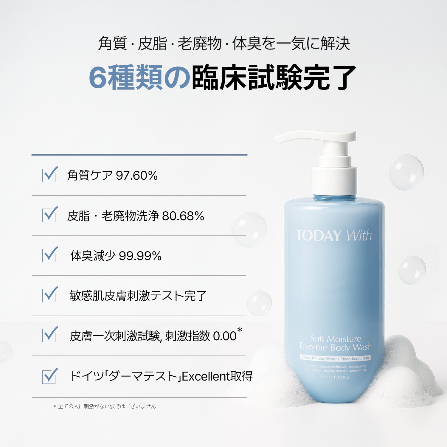 SUMMER PICK】ソフト モイスチャー酵素ボディウォッシュ 500ml