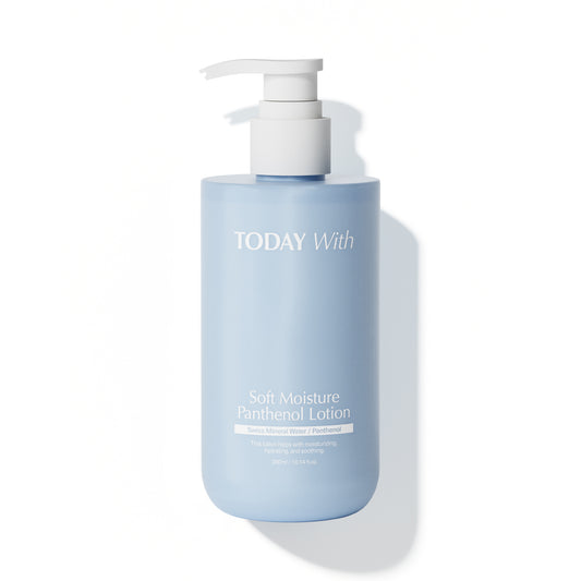 ソフト モイスチャー パンテノール ローション 300ml / 敏感肌 パンテノール5％ 保湿 しっとり 鎮静 無香料 無着色 スキンケア 潤い